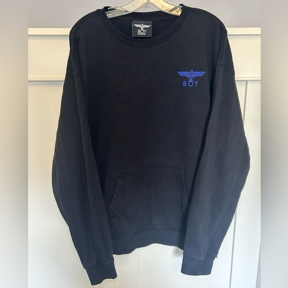 Boy London "I will change the world" oversized crewneck zipper sweater - Picture 1 of 10